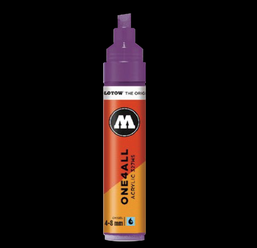 MOLOTOW ONE4ALL™ 327HS Acrylic Marker 單頭壓克力筆 4-8mm/16ml