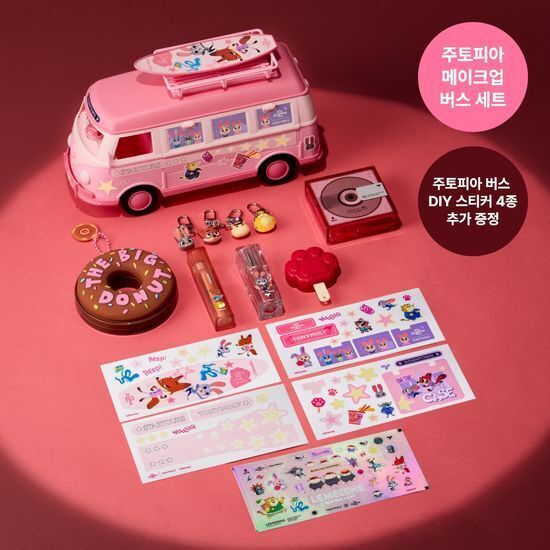 ZOOTOPIA EDITION] TONYMOLY Zootopia Makeup Bus Special