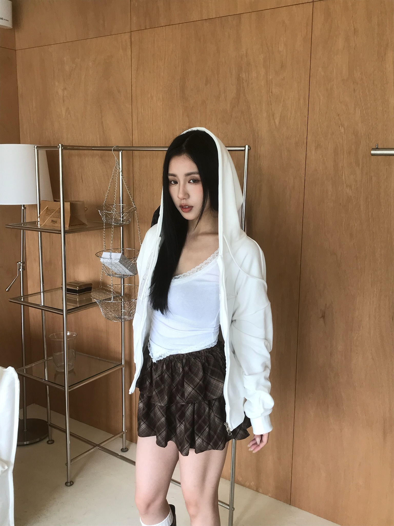 Del Luna Asymmetric Tee #上衣