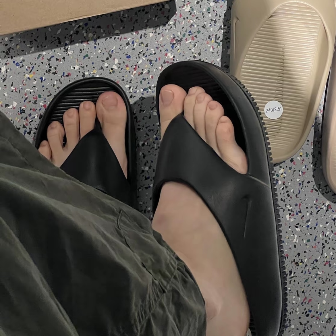 NIKE CALM FLIP 全黑 夾腳拖 防水 拖鞋 FD4119-001