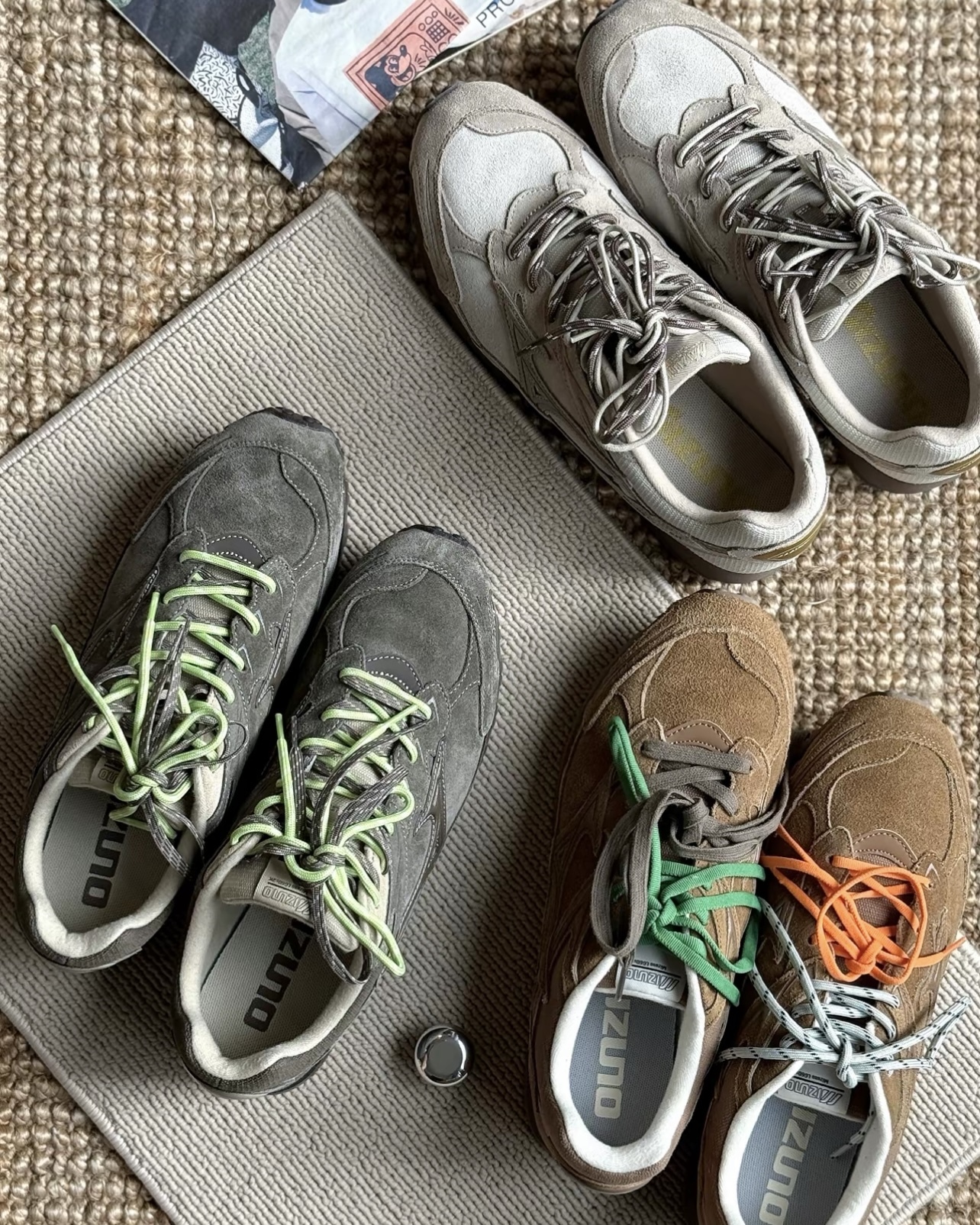 現貨 | Mizuno Sportstyle LG 60S 2K 啡色 / 奶茶色 / 橄欖綠色