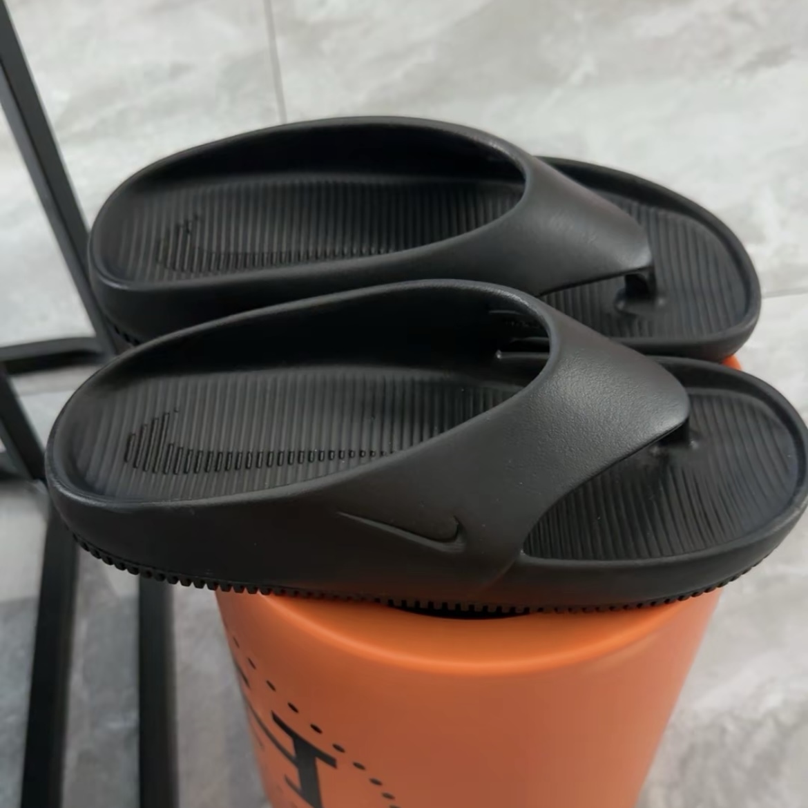 NIKE CALM FLIP 全黑 夾腳拖 防水 拖鞋 FD4119-001