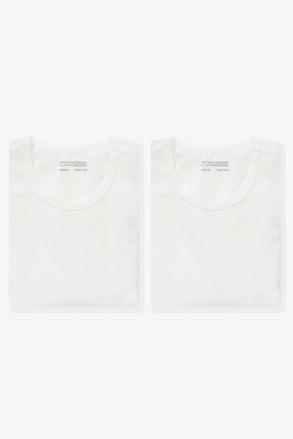 LADY WHITE CO. OUR T-SHIRT 2-PACK (4COL)