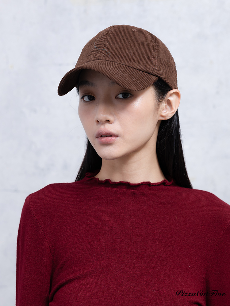 [兩件999]燈芯絨棒球帽 PizzaCutFive PCF253630010