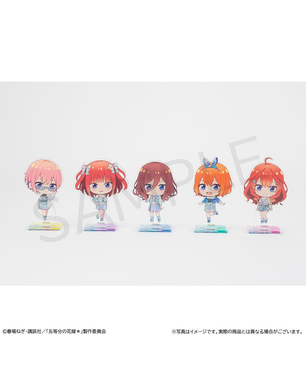 預購-「五等分的新娘＊」Q版壓克力立牌 系列 【日本進口精品】