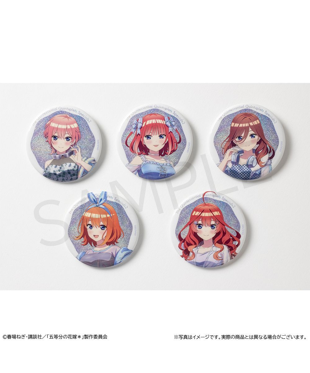 預購-「五等分的新娘＊」集換式閃亮亮徽章 BOX販售【日本進口精品】