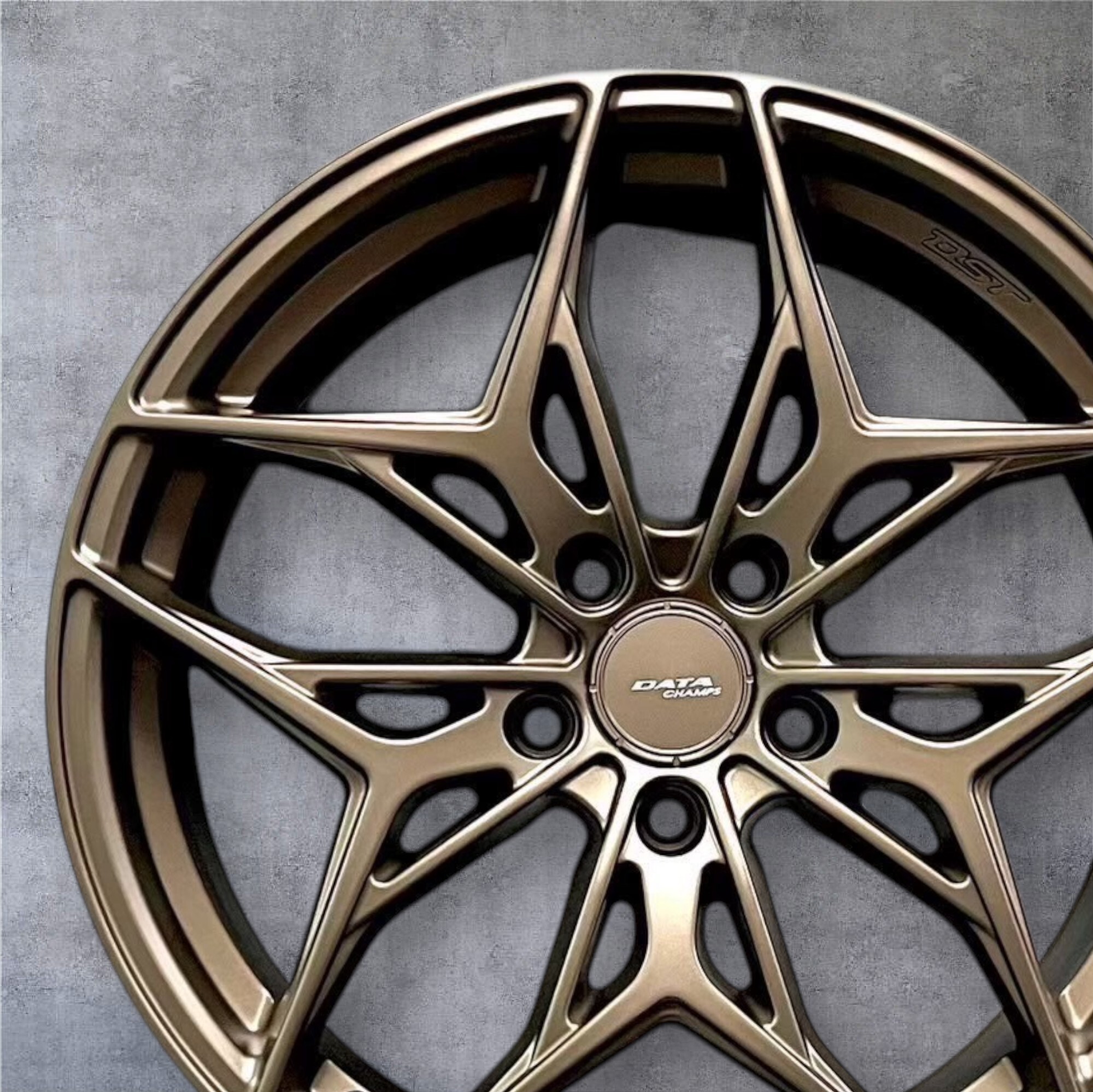 【DATA CHAMPS WHEELS】18 吋 旋壓鋁圈 FF13 古銅金 8.5J 5/100 ET42  18吋 四入組