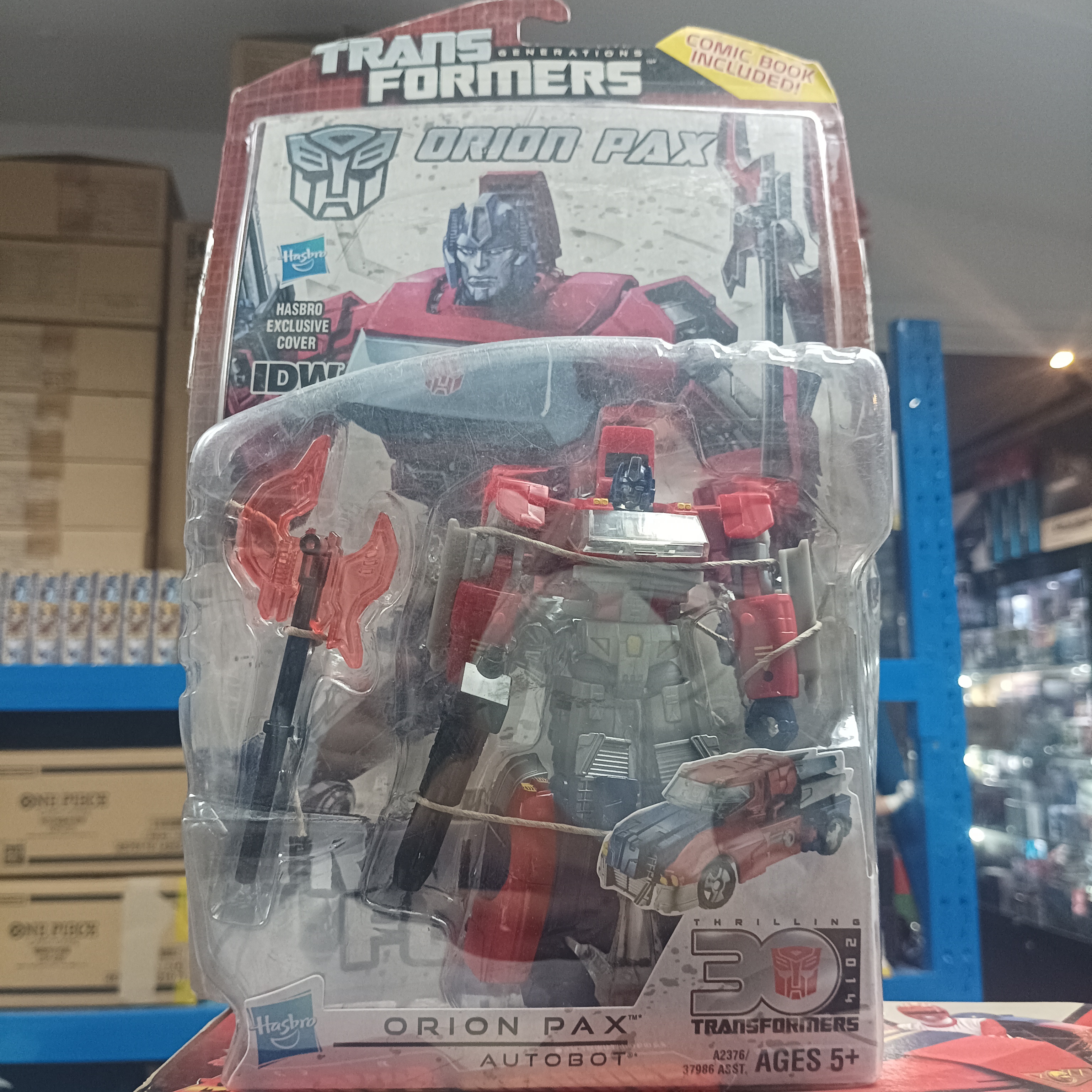 Transformers Cybertron Deluxe Class: orion pax