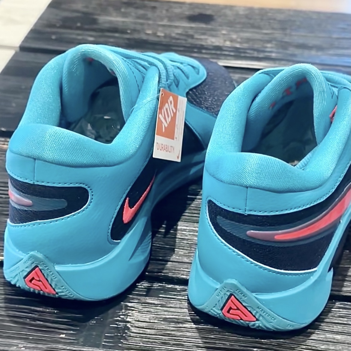 NIKE GIANNIS FREAK 6 EP 黑綠 藍綠 橘紅 籃球鞋 男鞋 FJ7807-300