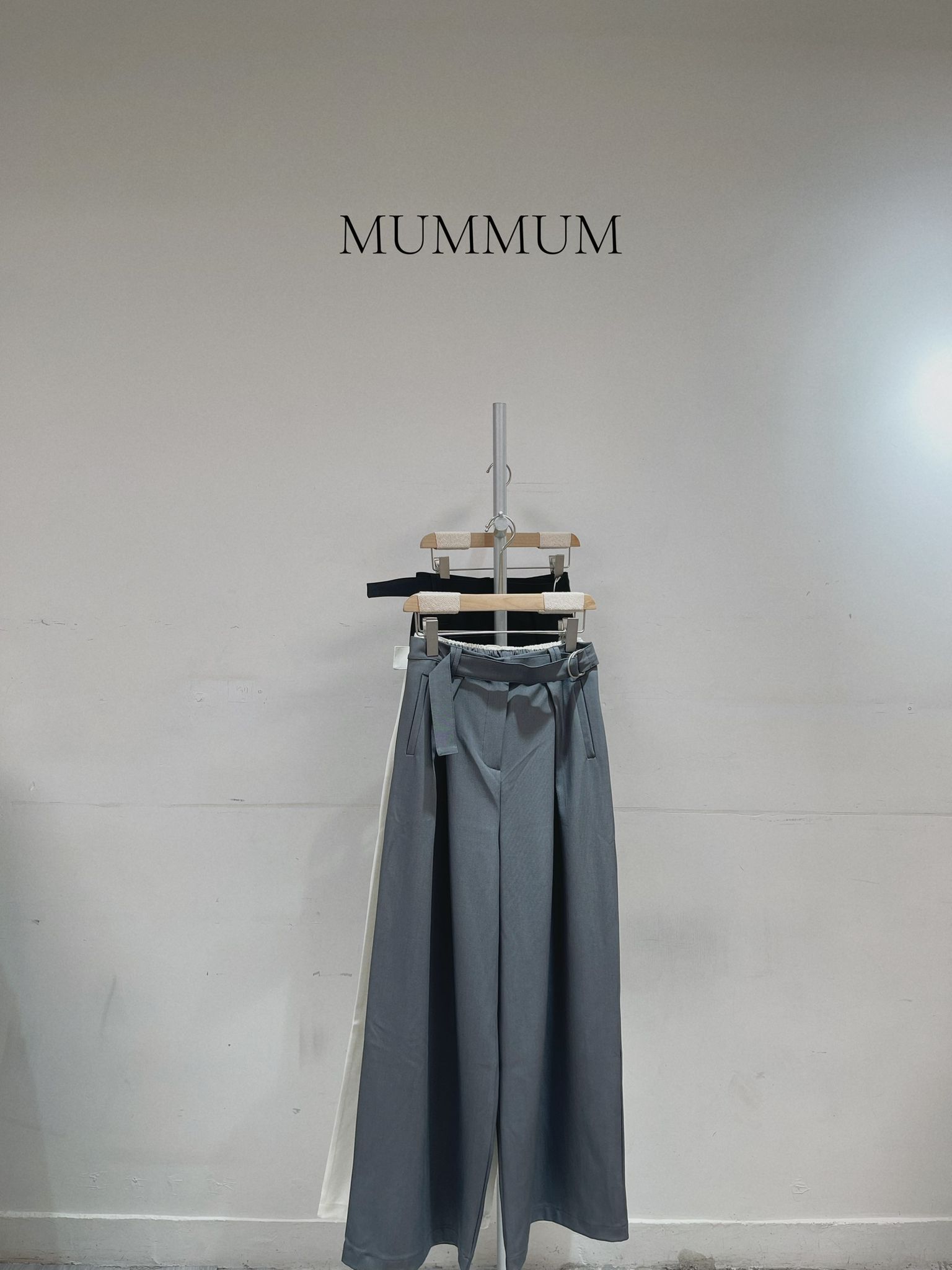 03567a/氣質自帶腰帶西裝褲　30-38/42/40