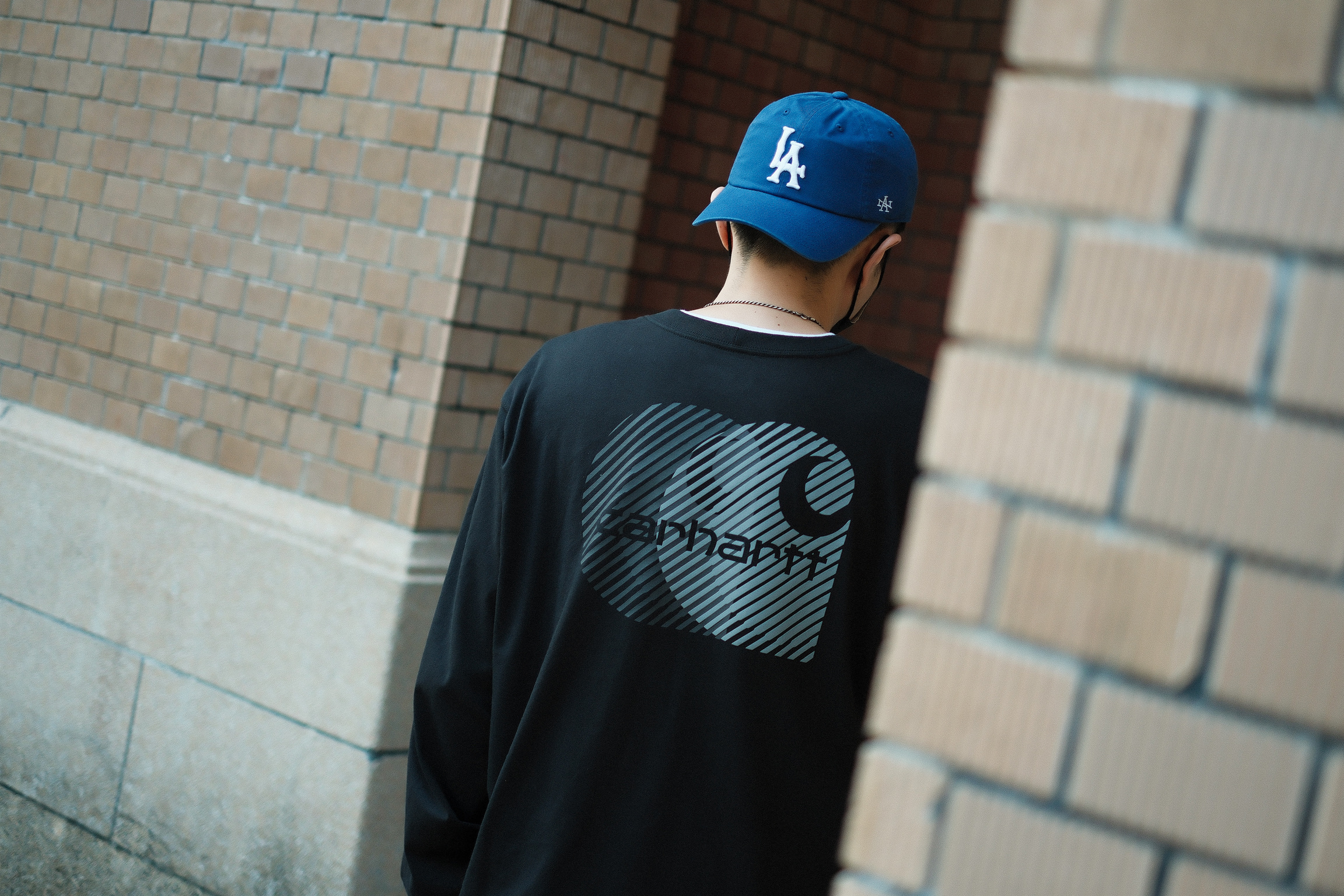 |首波現折$300|🇺🇸 CARHARTT 鋼印線條 口袋長Tee