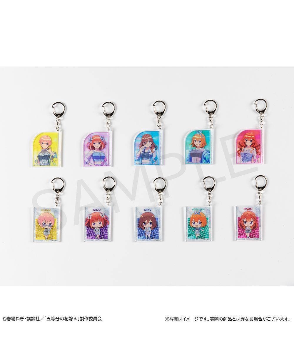 預購-「五等分的新娘＊」集換式壓克力吊飾 BOX販售【日本進口精品】