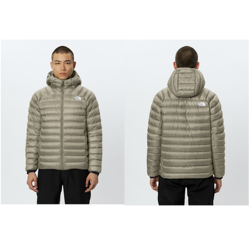 日本 2025 新版 The North Face Uzel Hoodie 男裝羽絨外套