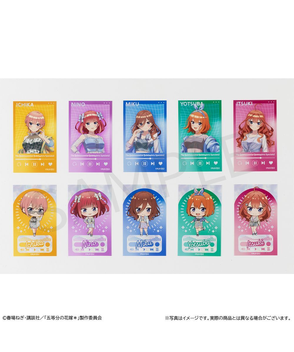 預購-「五等分的新娘＊」集換式迷你劇照小卡 BOX販售【日本進口精品】
