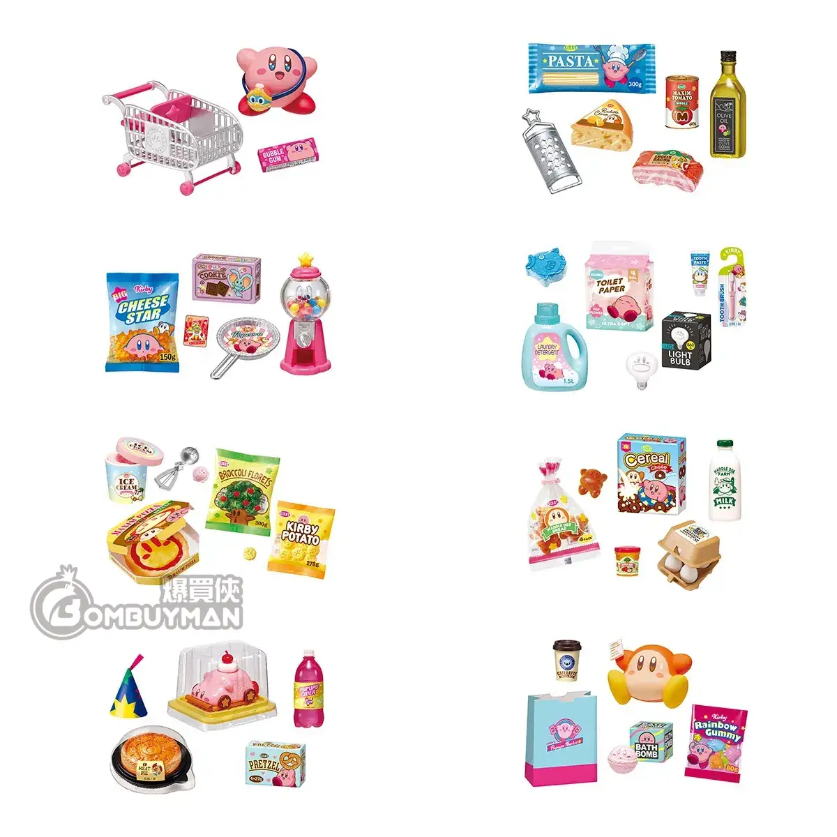 「ACG.GO」「預購」&nbsp;Re-ment 星之卡比PUPUPU超級市場微型系列 BOX