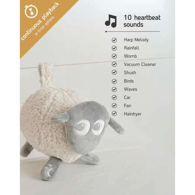 【樂森藥局】🐑好綿神羊🐑英國SweetDreamers 甜夢綿羊 Ewan 寶寶睡眠安撫玩偶頂級款3.0