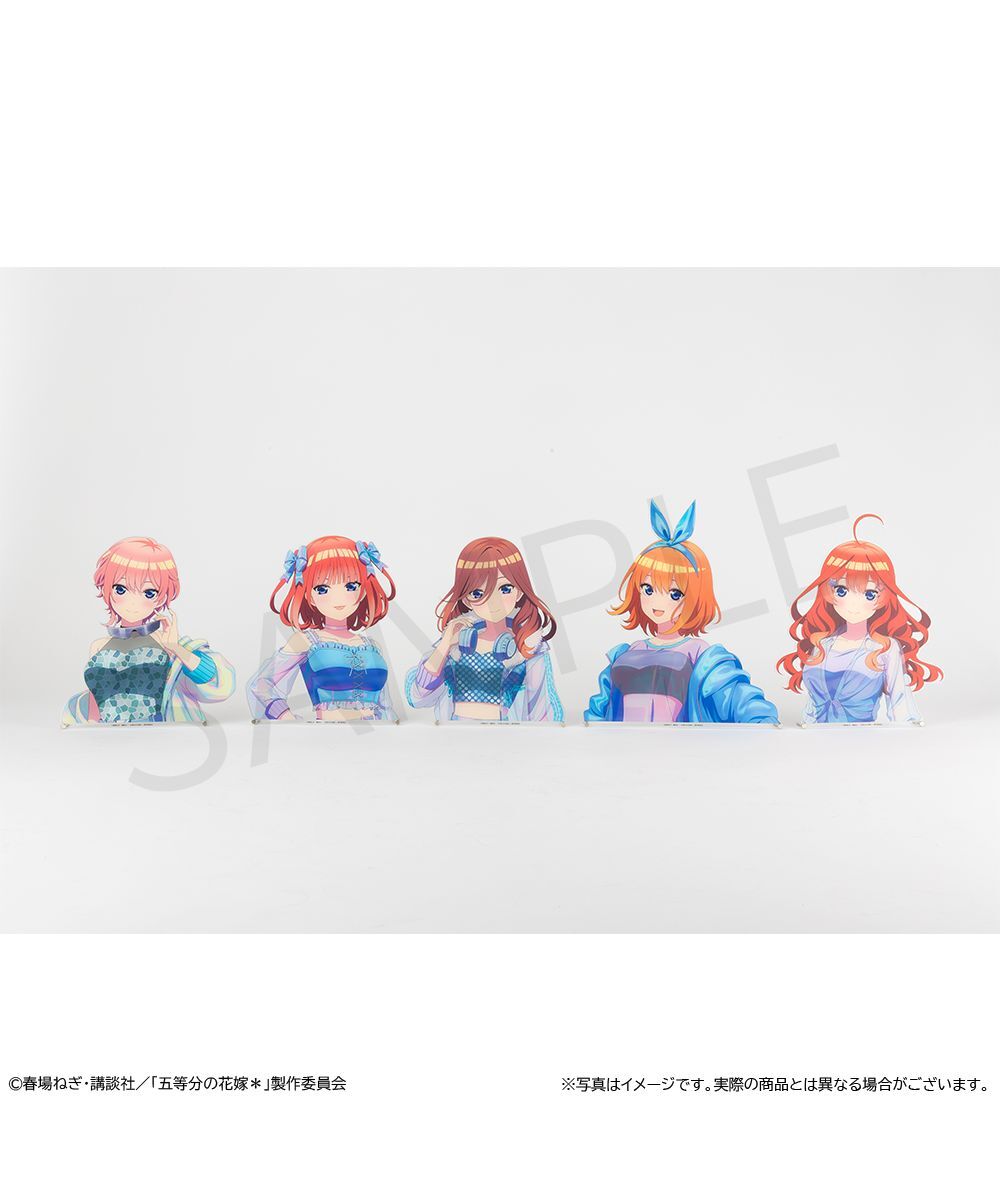 預購-「五等分的新娘＊」半身圖壓克力板 系列【日本進口精品】