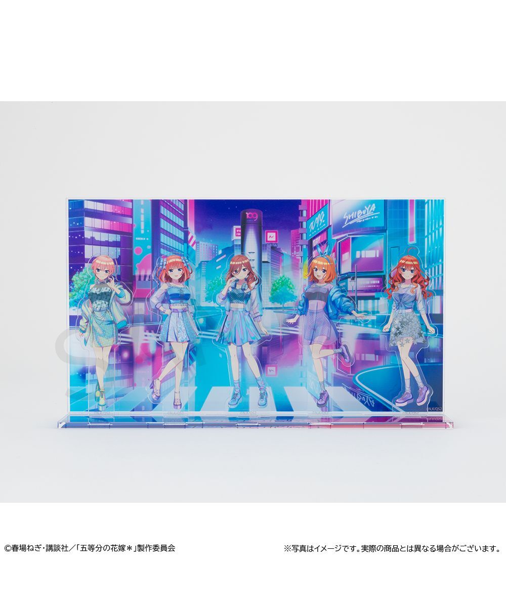 預購-「五等分的新娘＊」壓克力場景立牌 Y3K【日本進口精品】