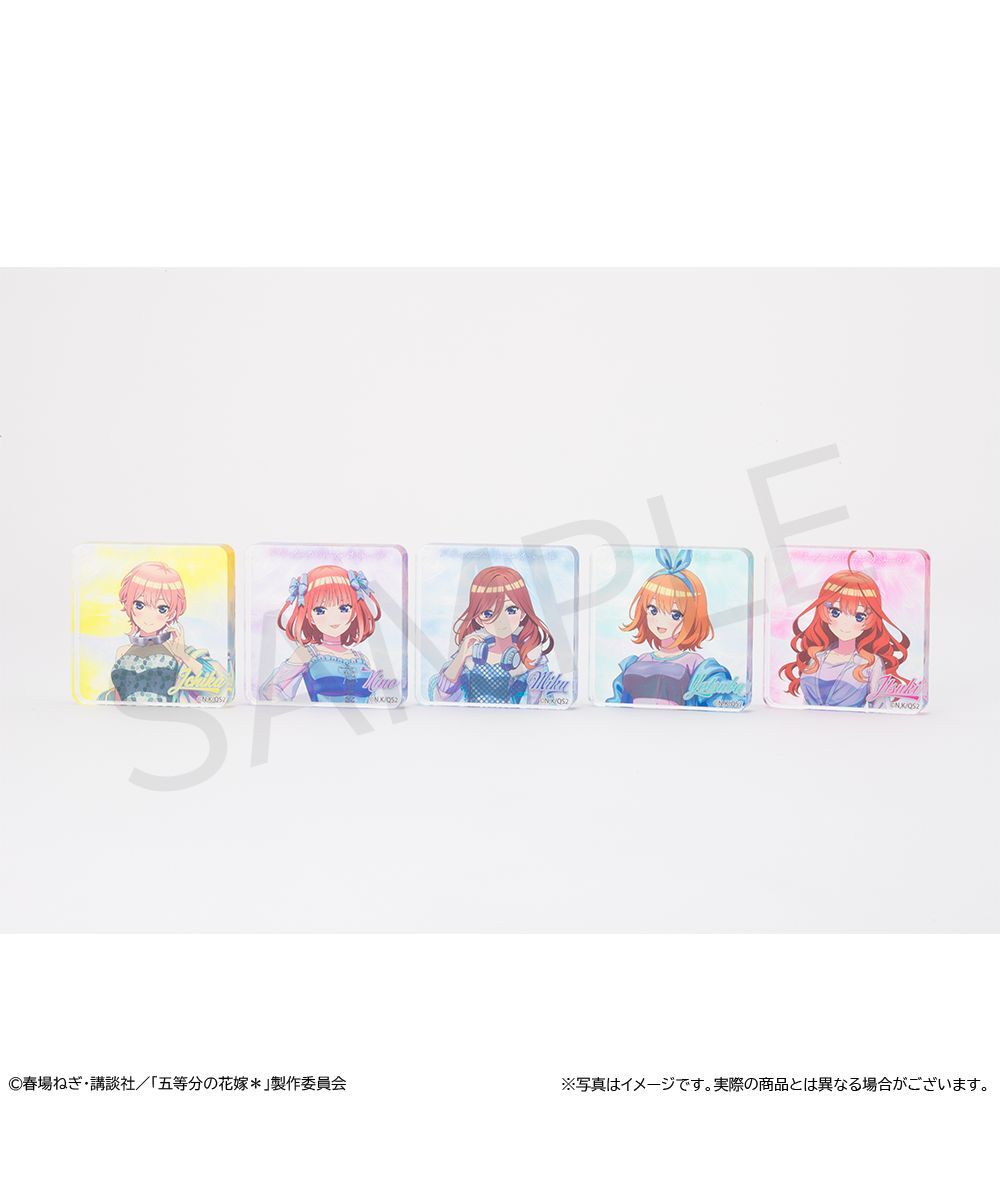 預購-「五等分的新娘＊」壓克力飾牌 系列【日本進口精品】