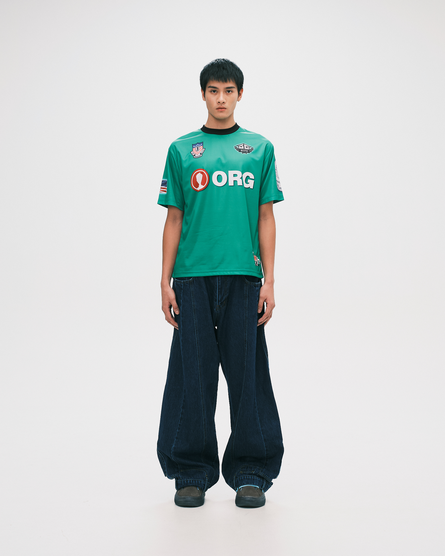 nul1.org ｜(nu-T101) - SCFD Team Jersey (Green)