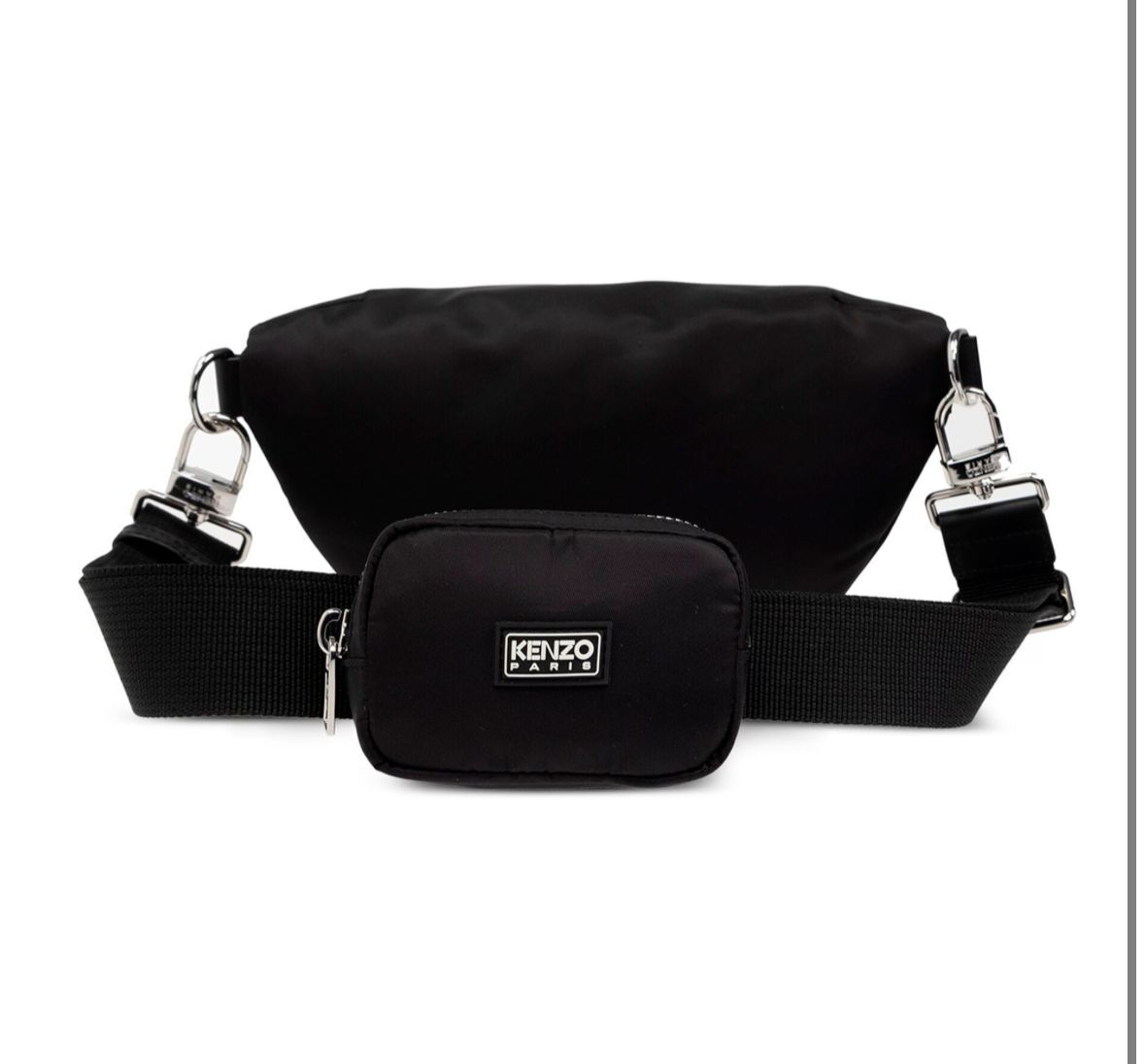 【直播】KENZO LL1031201 腰包 特別銀扣可拆式腰帶款 PFE62SA707F0199