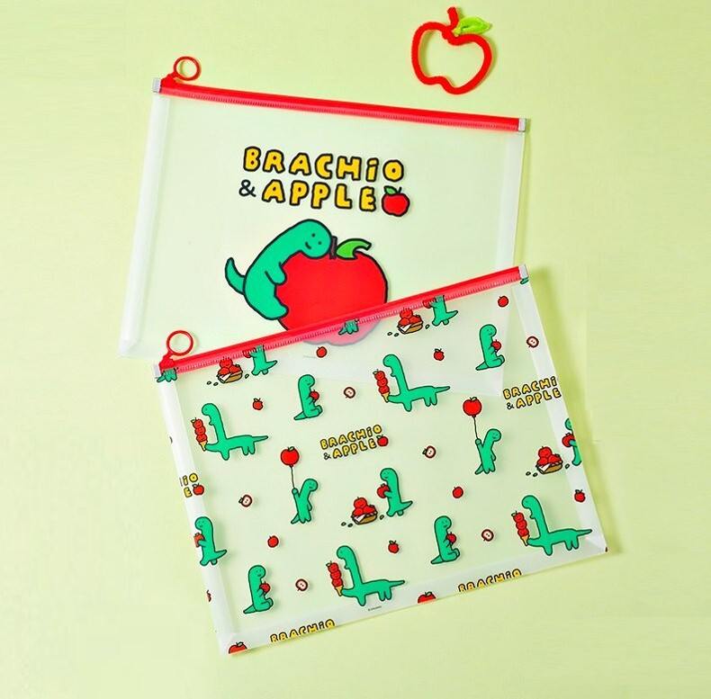 JOGUMAN 療癒系恐龍| 2P文件袋 拉鏈袋