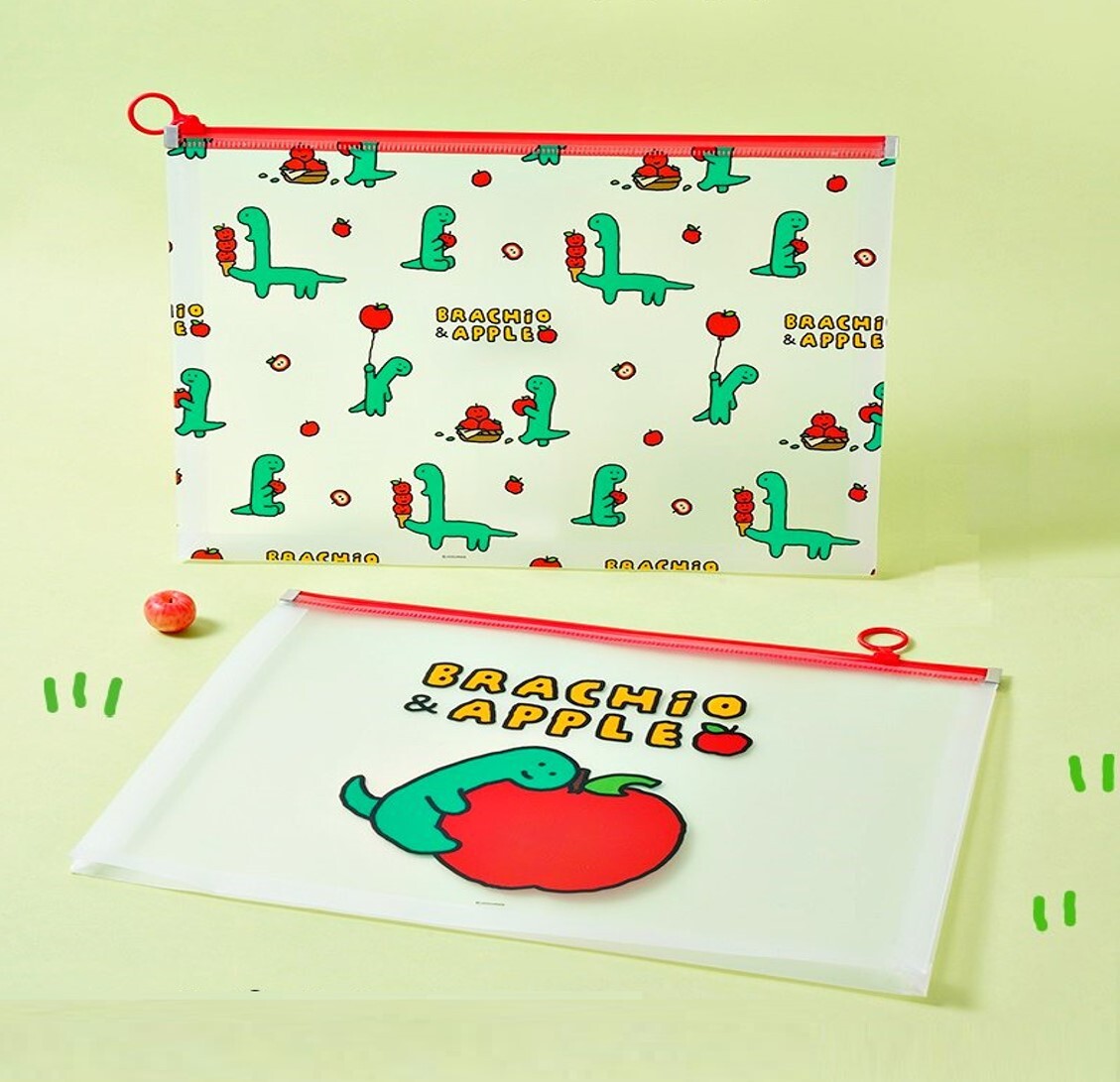 JOGUMAN 療癒系恐龍| 2P文件袋 拉鏈袋