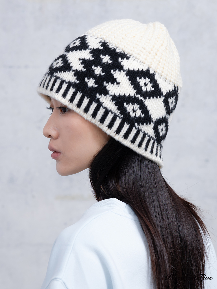 [兩件999]復古毛線帽 PizzaCutFive PCF253630017