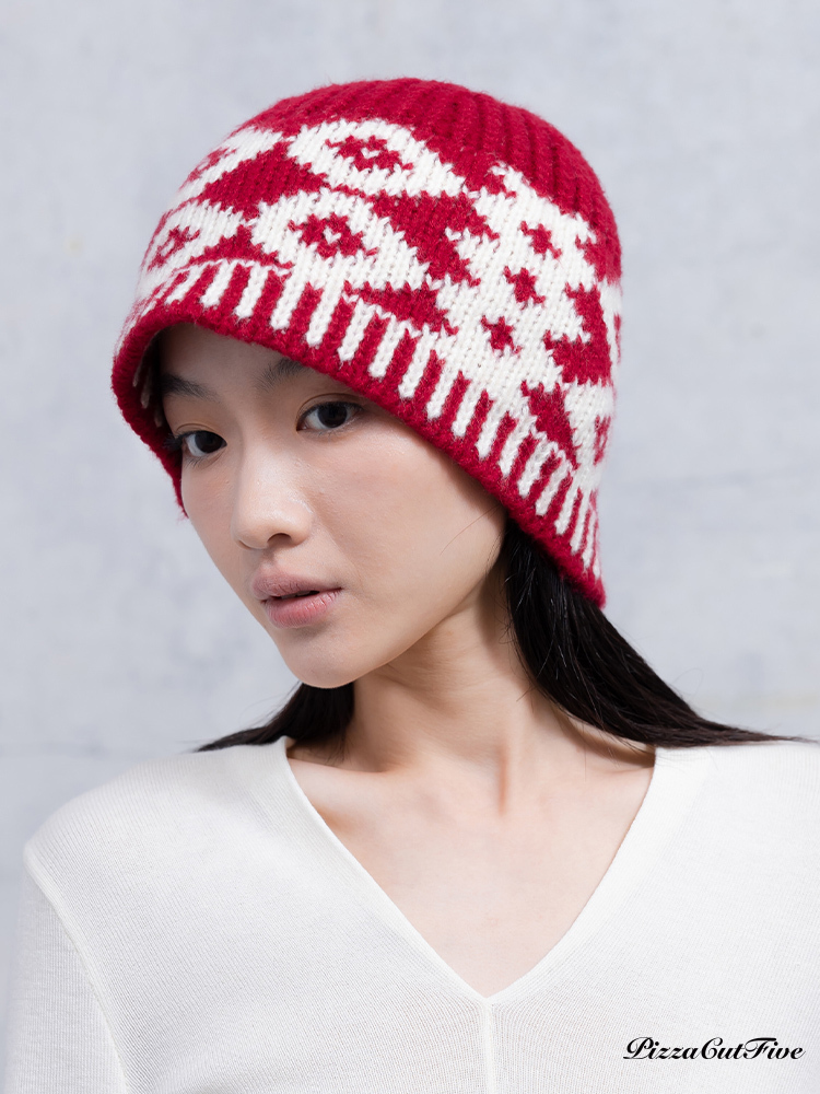 [兩件999]復古毛線帽 PizzaCutFive PCF253630017