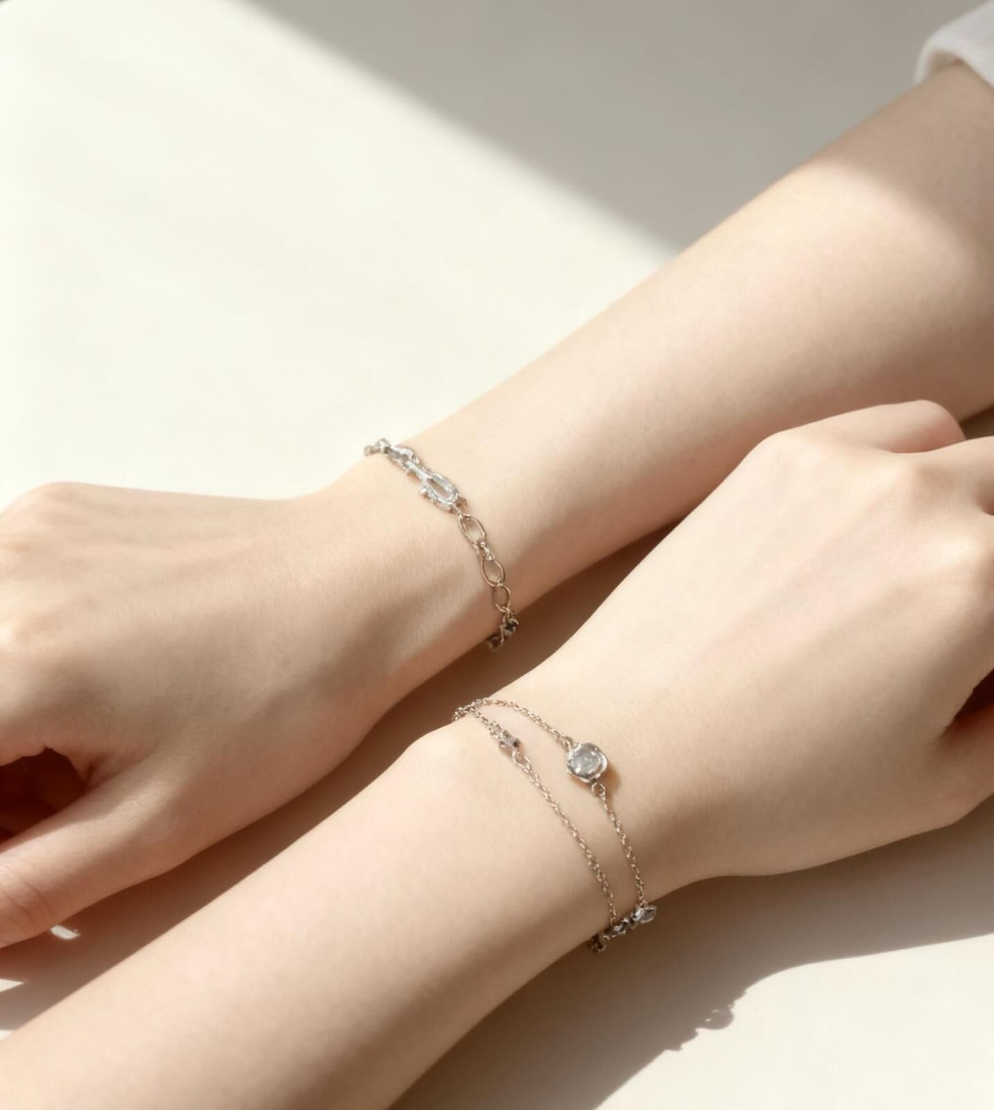 「荊棘護玫瑰🌹」情侶手鏈 | S925純銀或鍍銀 | 免費刻字