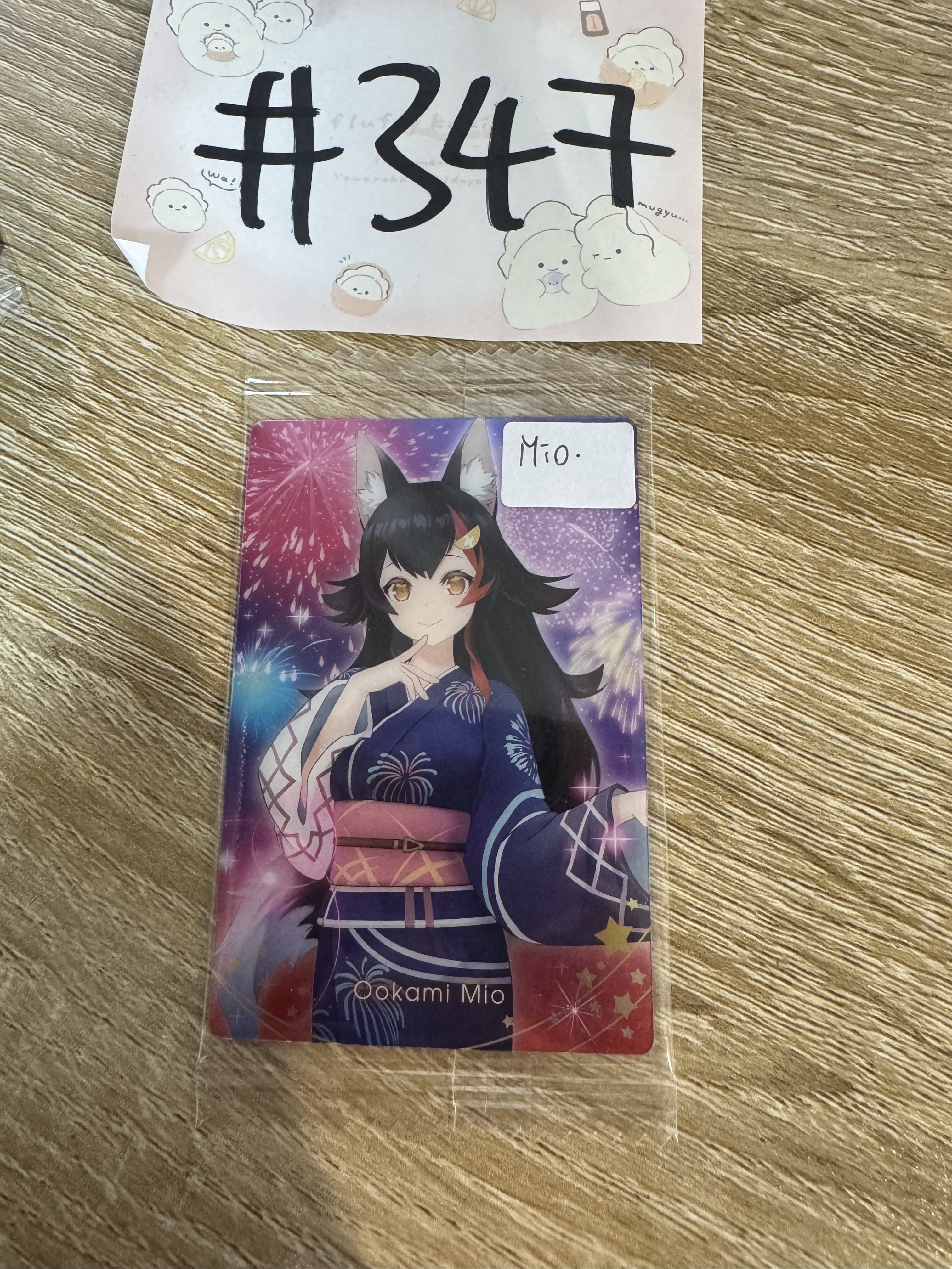 Hololive  mIO 小卡#347