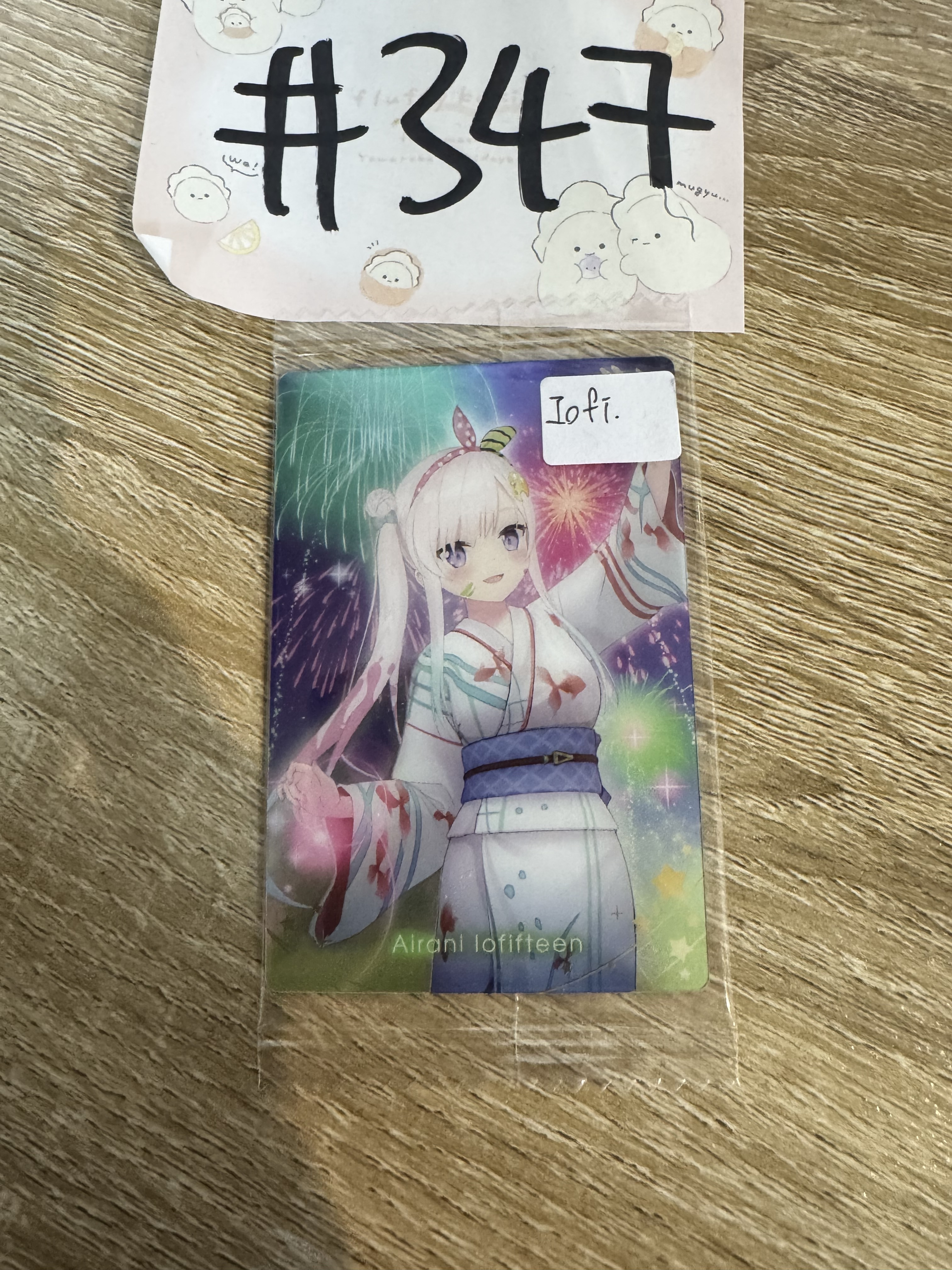 Hololive  iofi 小卡#347