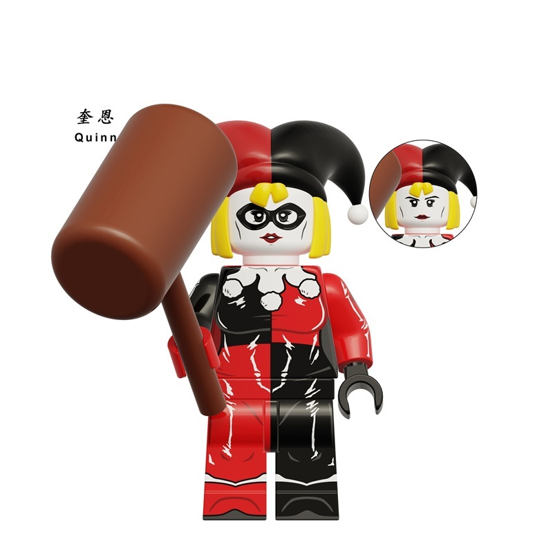 JOKERD QUEEN 2009年 Joker Quinn Custom Minifigures Fit Lego KDL851 K2328