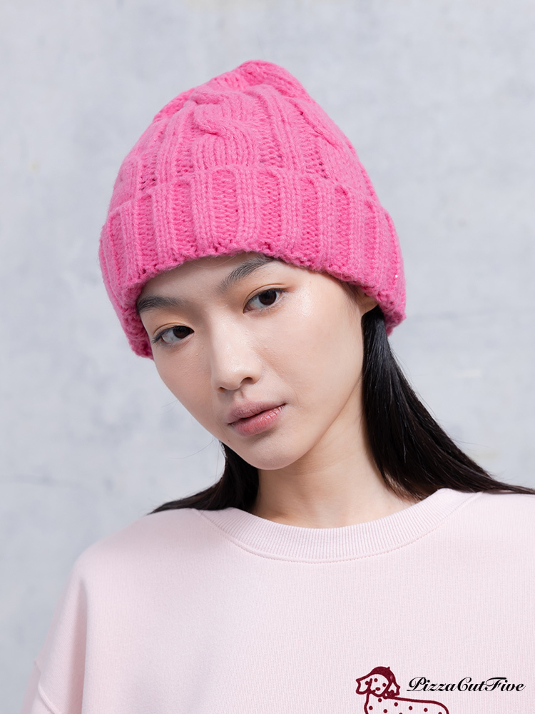 [兩件999]麻花針織帽 PizzaCutFive PCF253630009