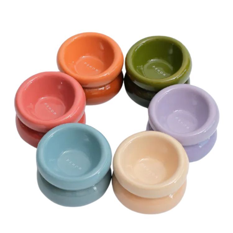 PEHOM｜舒芙蕾寵物碗(六色）