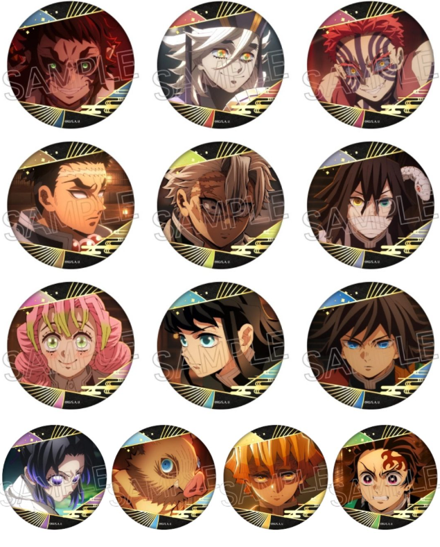 [代購][預訂] 鬼滅之刃 燙金襟章 Vol.3