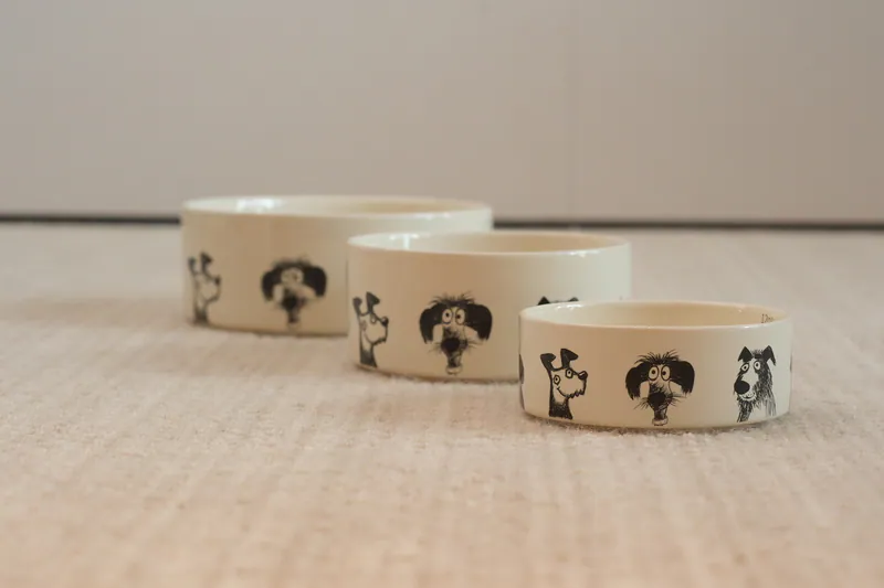 PEHOM｜插畫風潦草陶瓷碗