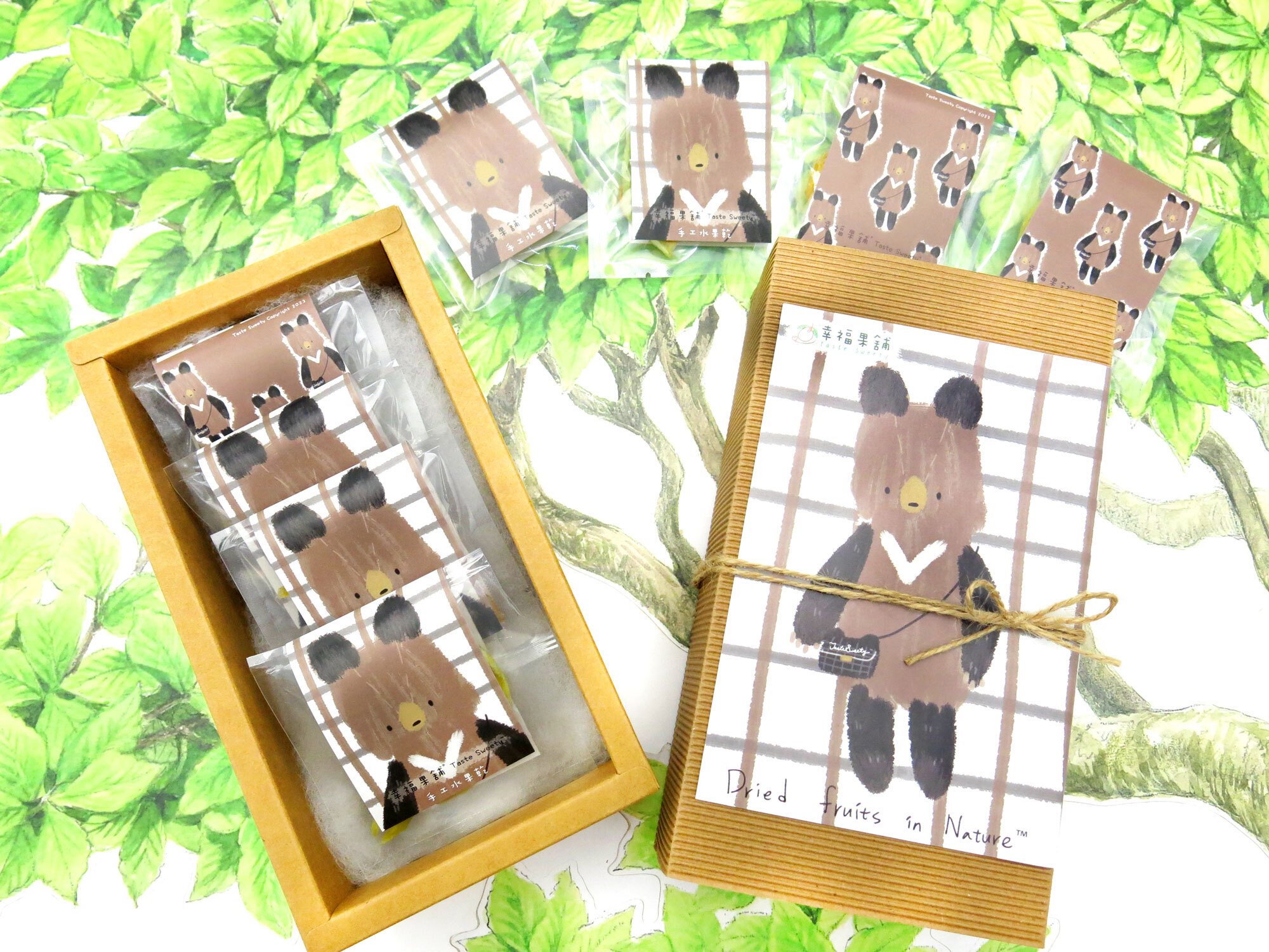 太妃熊水果乾小禮盒8入