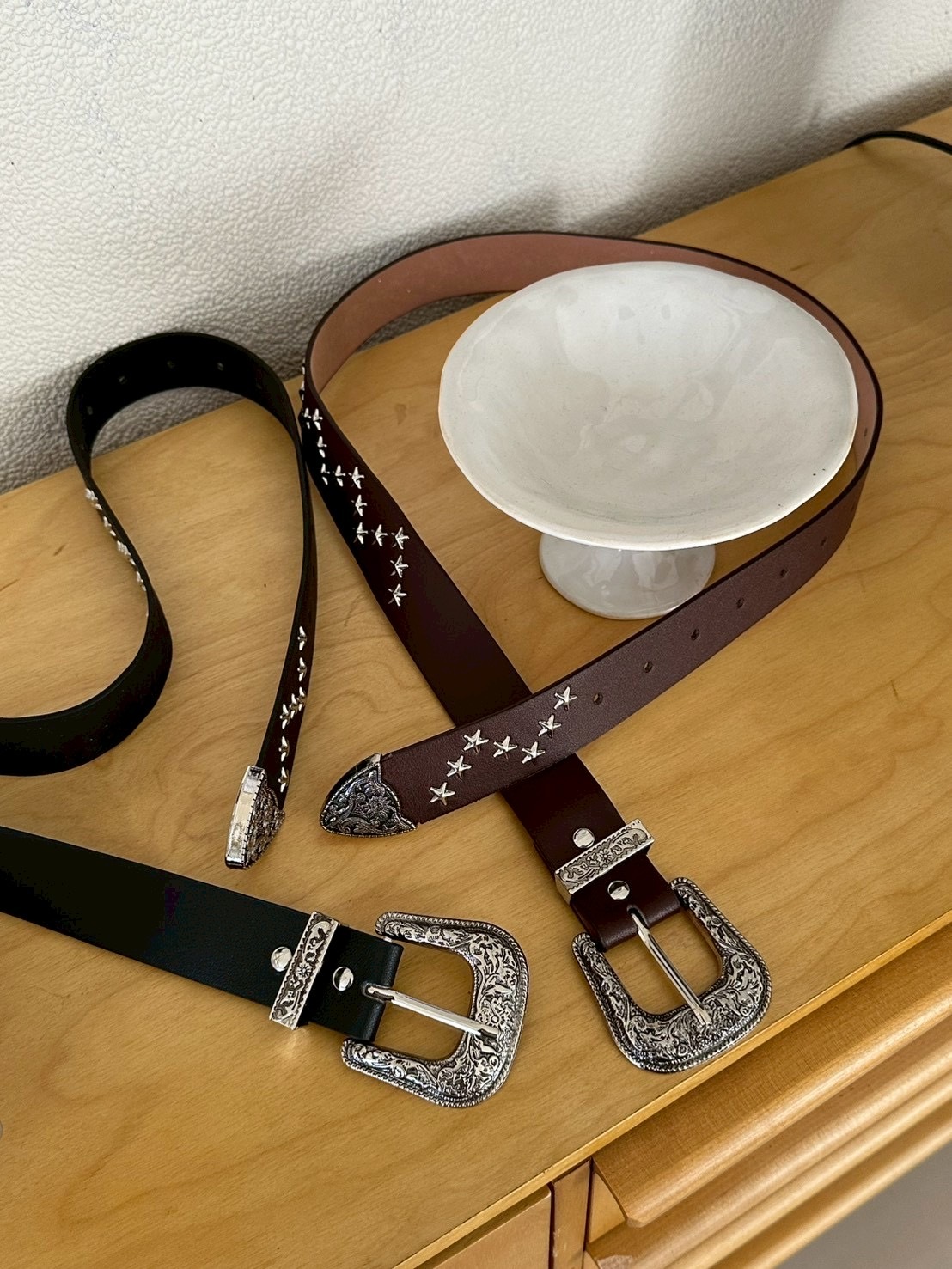 星星鉚釘腰帶