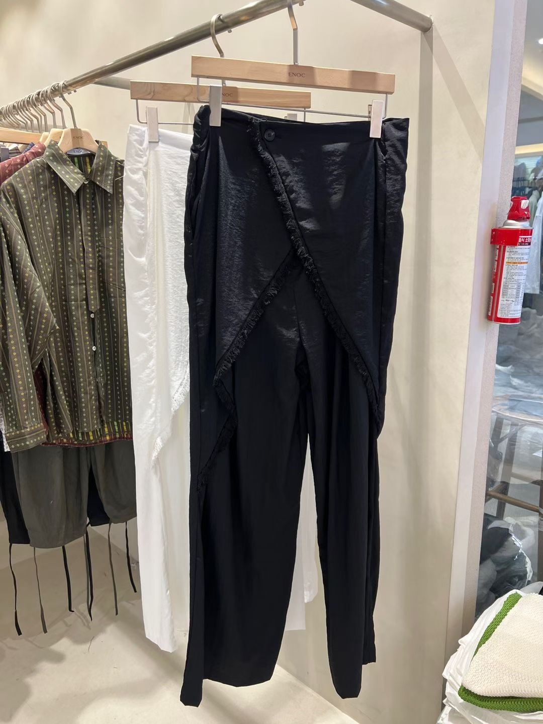 淨色連巾鬆身褲 ENOC-047P