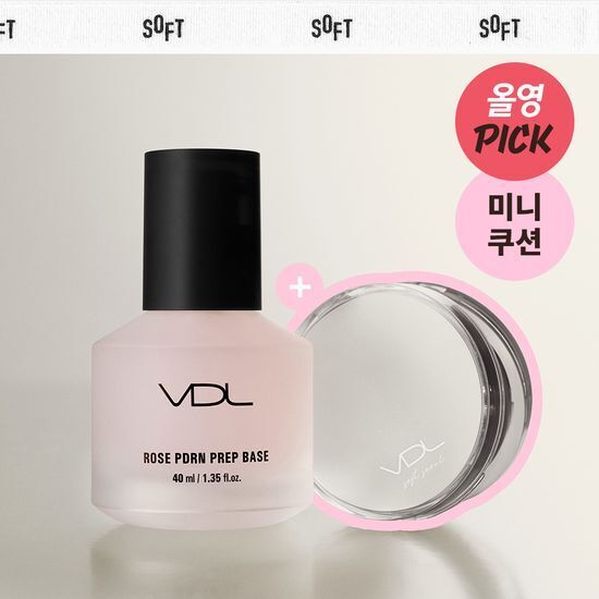 [01/11 - 31/01] VDL Soft Seoul Edition Rose PDRN Prep Base 40ml [Olive Young Planning Set]