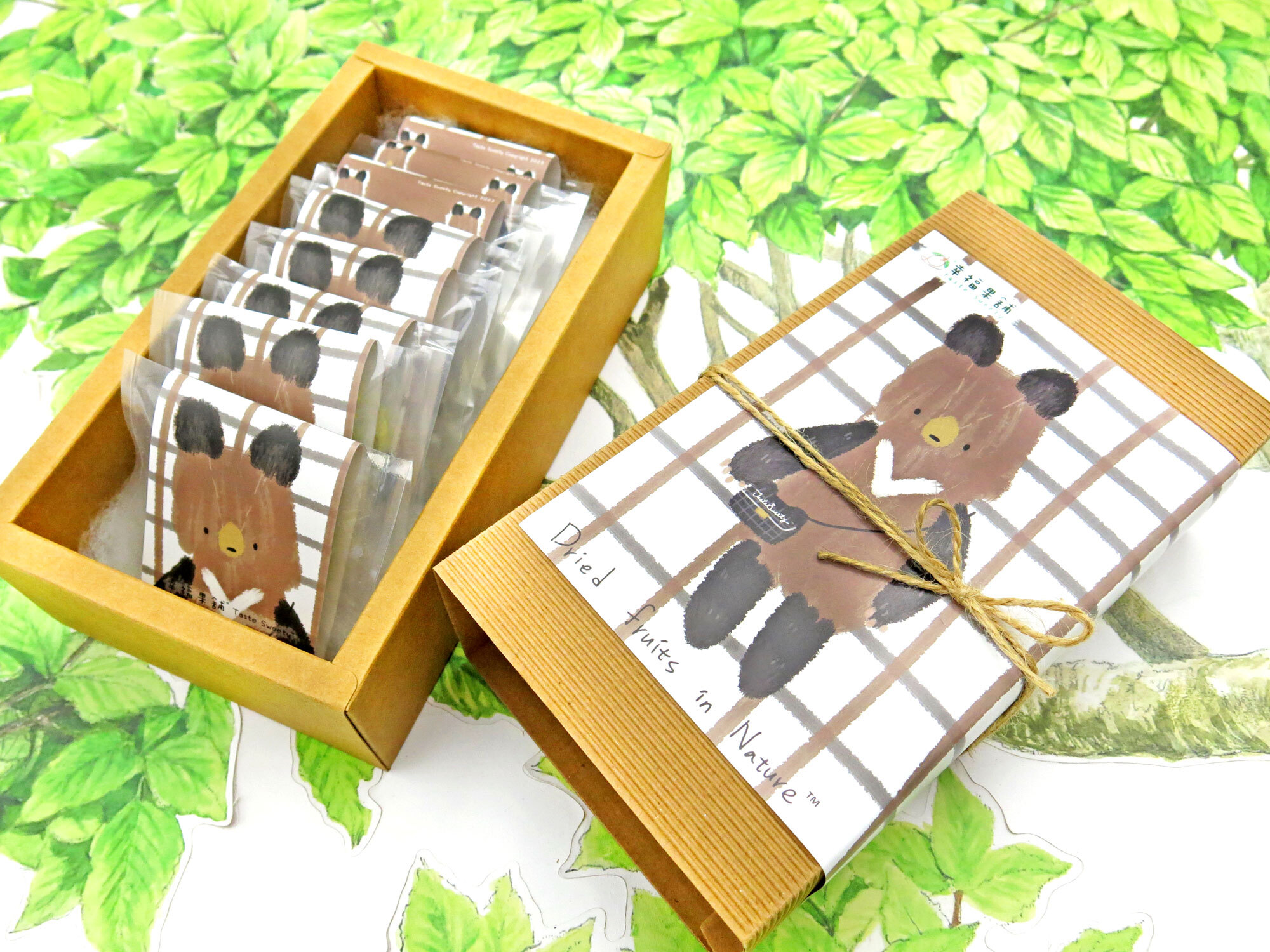 太妃熊水果乾小禮盒8入