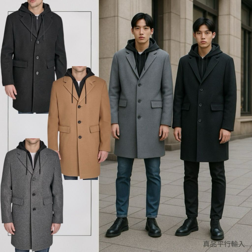 【預購】DKNY H103150 男裝長款外套