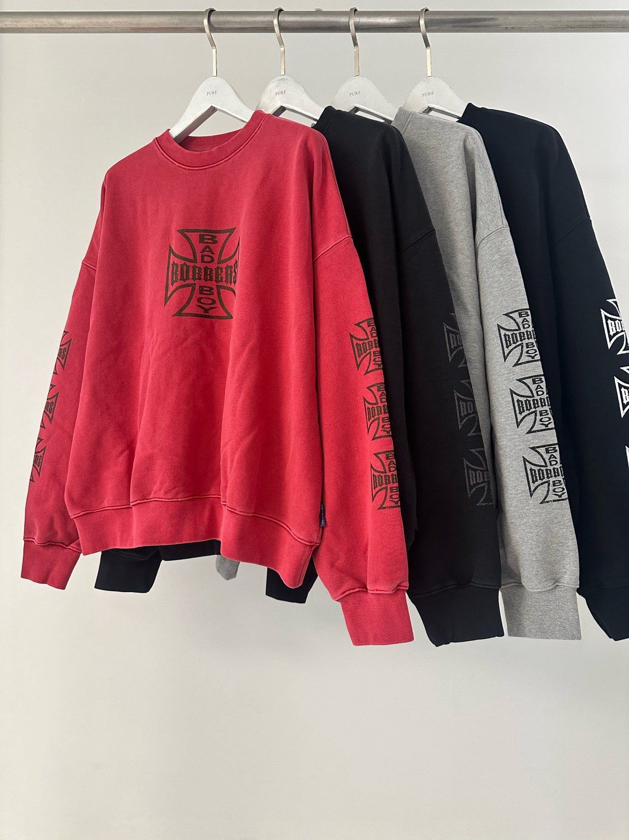 英文字圖案衛衣 PURE-185T