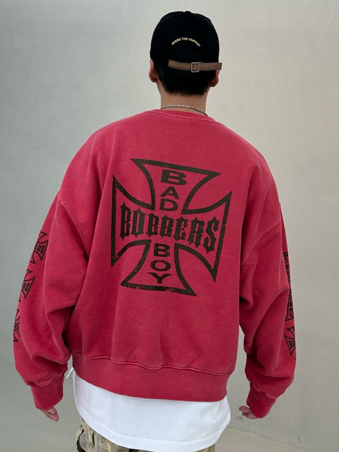 英文字圖案衛衣 PURE-185T