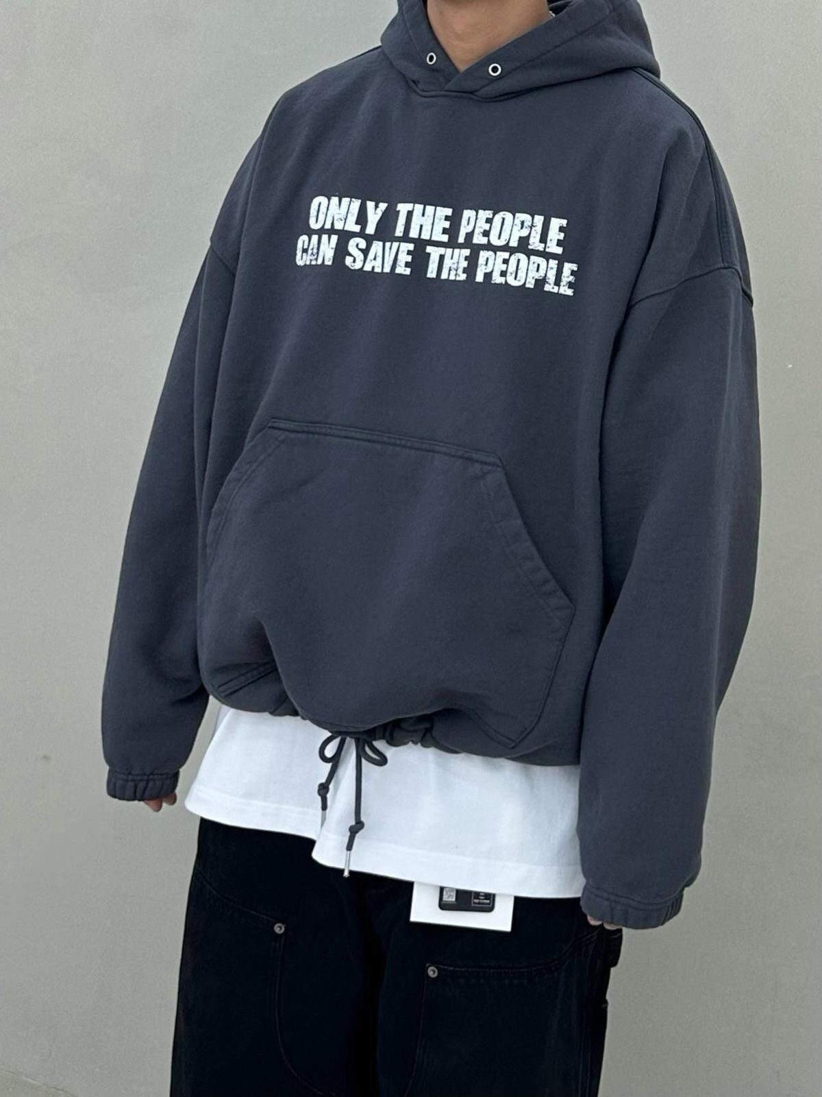 英文字連帽衛衣 PURE-187T