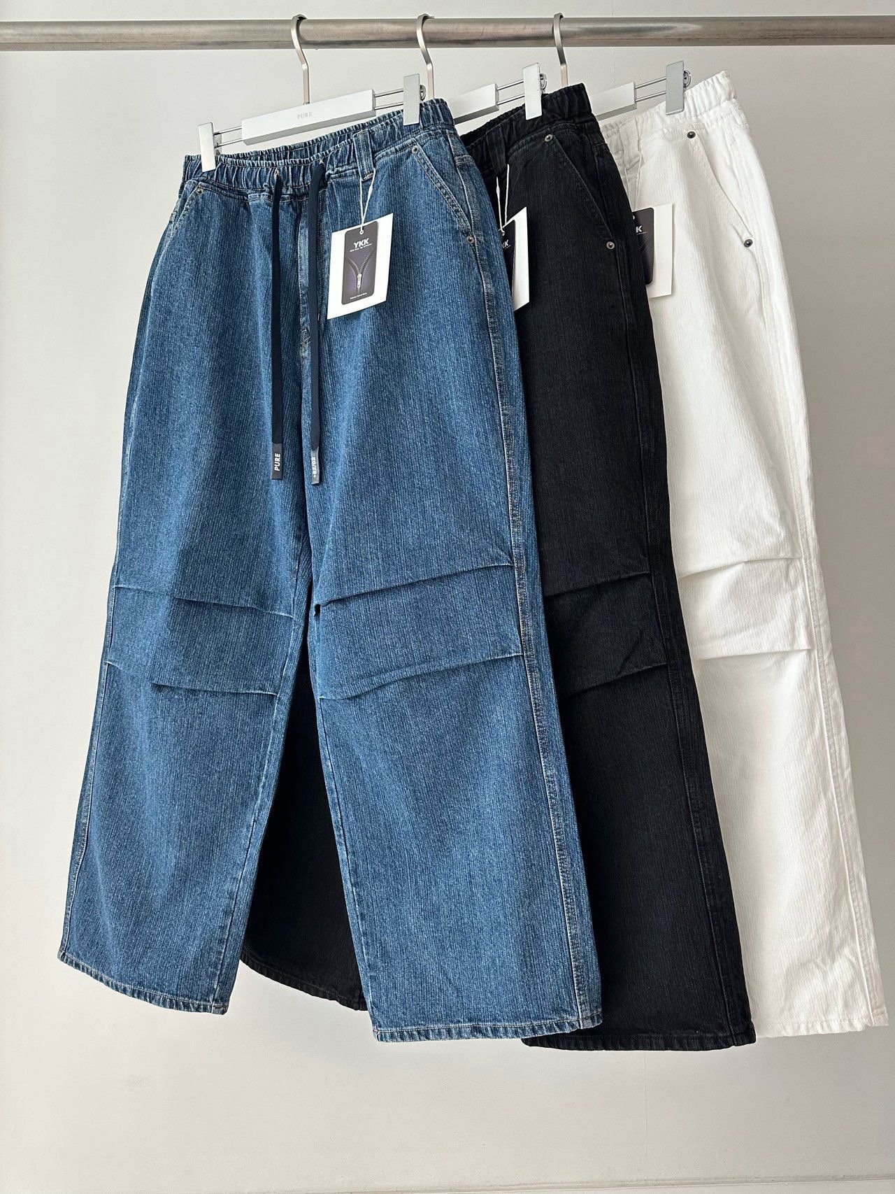 淨色鬆身牛仔褲 PURE-188P