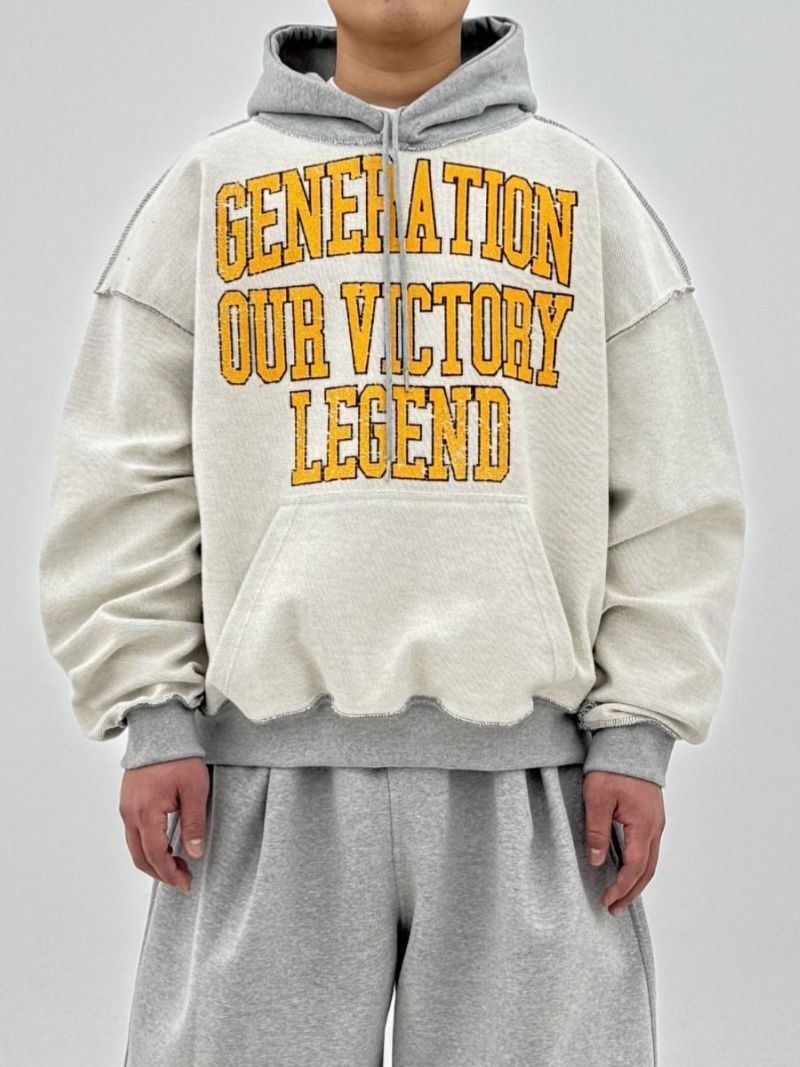 英文字連帽衛衣 COVILL-237T