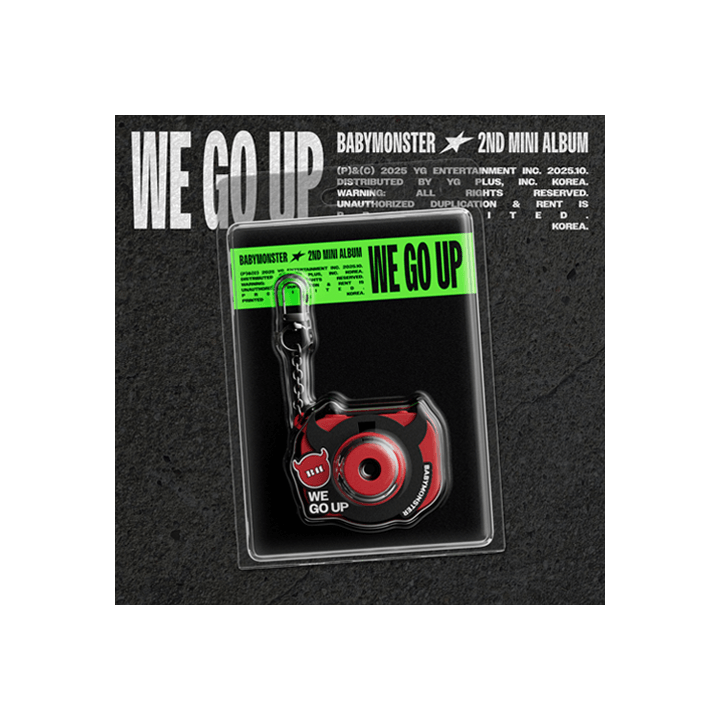 BABYMONSTER 2nd MINI ALBUM [WE GO UP] MINI BEAM KEYRING Ver.