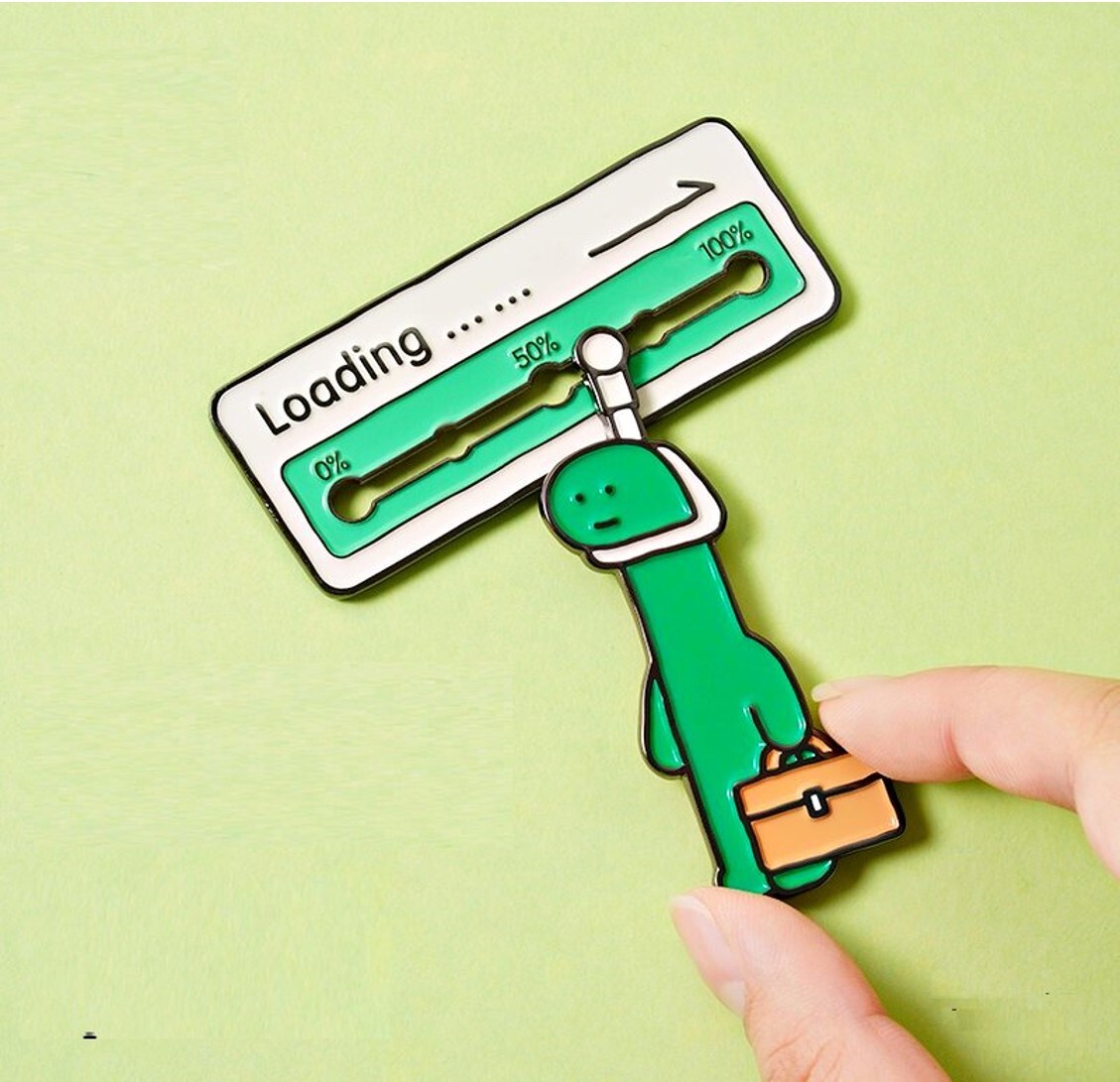 JOGUMAN 療癒系恐龍|冰箱貼 磁石雪櫃貼 (可滑動)